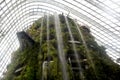 A view of cloud mountain inside garden by the bay