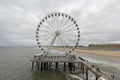 Ferris Wheel At Scheveningen Pier In The Hague, Netherlands