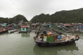 Floating Fishing Village In Lan Ha Bay, Vietnam