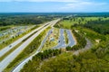 View of Clybucca Rest Area on Pacific Highway. Royalty Free Stock Photo