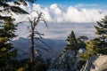 View of the Coachella Valley from the Palm Springs Aerial Tramway Royalty Free Stock Photo