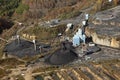 View of a coal mine, Appalachia Royalty Free Stock Photo