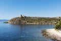 Coast of Calamosca in Cagliari, Sardinia, Italy