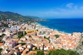 View of the Coast of Cefalu in Italy Royalty Free Stock Photo