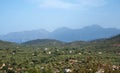 View on the coast and mountains East of Crete Royalty Free Stock Photo