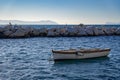 A view of the coast of Naples Italy Royalty Free Stock Photo