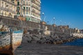 A view of the coast of Naples Italy Royalty Free Stock Photo