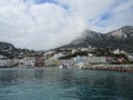 Coast of the island of Capri, Italy Royalty Free Stock Photo