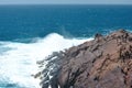 View of coast of Porto Sciusciau Royalty Free Stock Photo