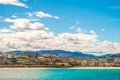 View of the coast of San Sebastian