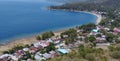 view coast village from tower