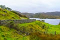 Coastal landscape in Drumbeg, the Northwest Highlands Royalty Free Stock Photo