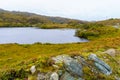 Coastal landscape in Drumbeg, the Northwest Highlands Royalty Free Stock Photo