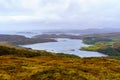 Coastal landscape in Drumbeg, the Northwest Highlands Royalty Free Stock Photo