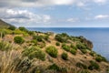 View from the coastal path of the Zingaro Natural Park, between San Vito lo Capo and Scopello, province of Trapani, Sicily, Italy
