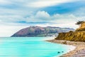 Coastline by Bray next to Dublin in Ireland Royalty Free Stock Photo