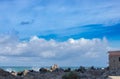 view of the coastline at Cefalu Royalty Free Stock Photo