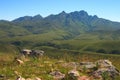 View of the Cockscomb Mountains