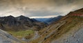 View of Col du Tourmalet Hautes Pyrenees, France Royalty Free Stock Photo