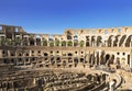 View of the Coliseum inside, Rome Royalty Free Stock Photo