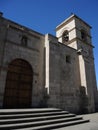 View of the colonial downtown, Arequipa, Peru.