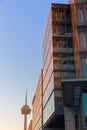 View of the Colonius Tower in Cologne, Germany