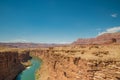 View of the Colorado River in the Grand Canyon from the Navajo Bridges