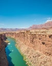 View of the Colorado River in the Grand Canyon from the Navajo Bridges