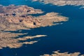 View of the Colorado River and Lake Mead Royalty Free Stock Photo