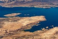 View of the Colorado River and Lake Mead Royalty Free Stock Photo