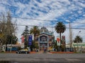 View of the colorful Artequin Museum. Royalty Free Stock Photo