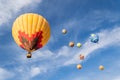 Annual Reno Hot Air Balloon Race Royalty Free Stock Photo