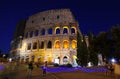 View of Coloseo in Rome, Italy Royalty Free Stock Photo