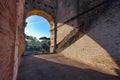 View from Colosseum - landmark attraction in Rome, Italy