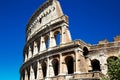 View of Colosseum in Rome at daytime Royalty Free Stock Photo