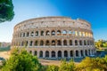 View of Colosseum in Rome, Italy Royalty Free Stock Photo