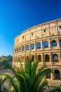 View of Colosseum in Rome, Italy Royalty Free Stock Photo