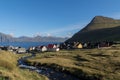 Colourful houses in GjÃÂ³gv, Eysturoy, Faroe Islands, Denmark Royalty Free Stock Photo