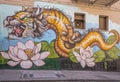 Dragon in Chinatown, San Francisco, California Royalty Free Stock Photo