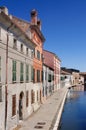 View of Comacchio, Ferrara, Emilia Romagna, Italy