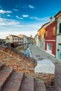 View of Comacchio, Ferrara, Italy.