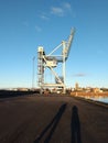 Visiting a commercial dock in Sweden