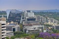 View of commercial and residential buildings in Sandton - Johannesburg