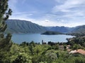 View at the Como Lake taken from Tremezzo