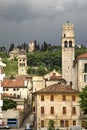 View of Conegliano town. Italy Royalty Free Stock Photo