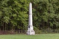 : View of Confederate Cemetery near former prisoner of war camp at Point Lookout, MD.