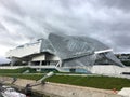View on Confluences Museum Lyon Royalty Free Stock Photo