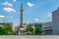 View of the Congress column in Brussels, Belgium Royalty Free Stock Photo