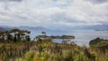 The new lake pedder in sw tasmania Royalty Free Stock Photo