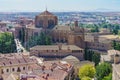 View of the convent of San Esteban in the city Salamanca, Spain Royalty Free Stock Photo